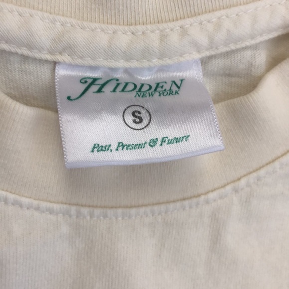 HIDDEN NEW YORK STAR TRAK TEE SHIRT SIZE SMALL NEVER WORN NO TAG 💯 COTTON - Picture 5 of 11